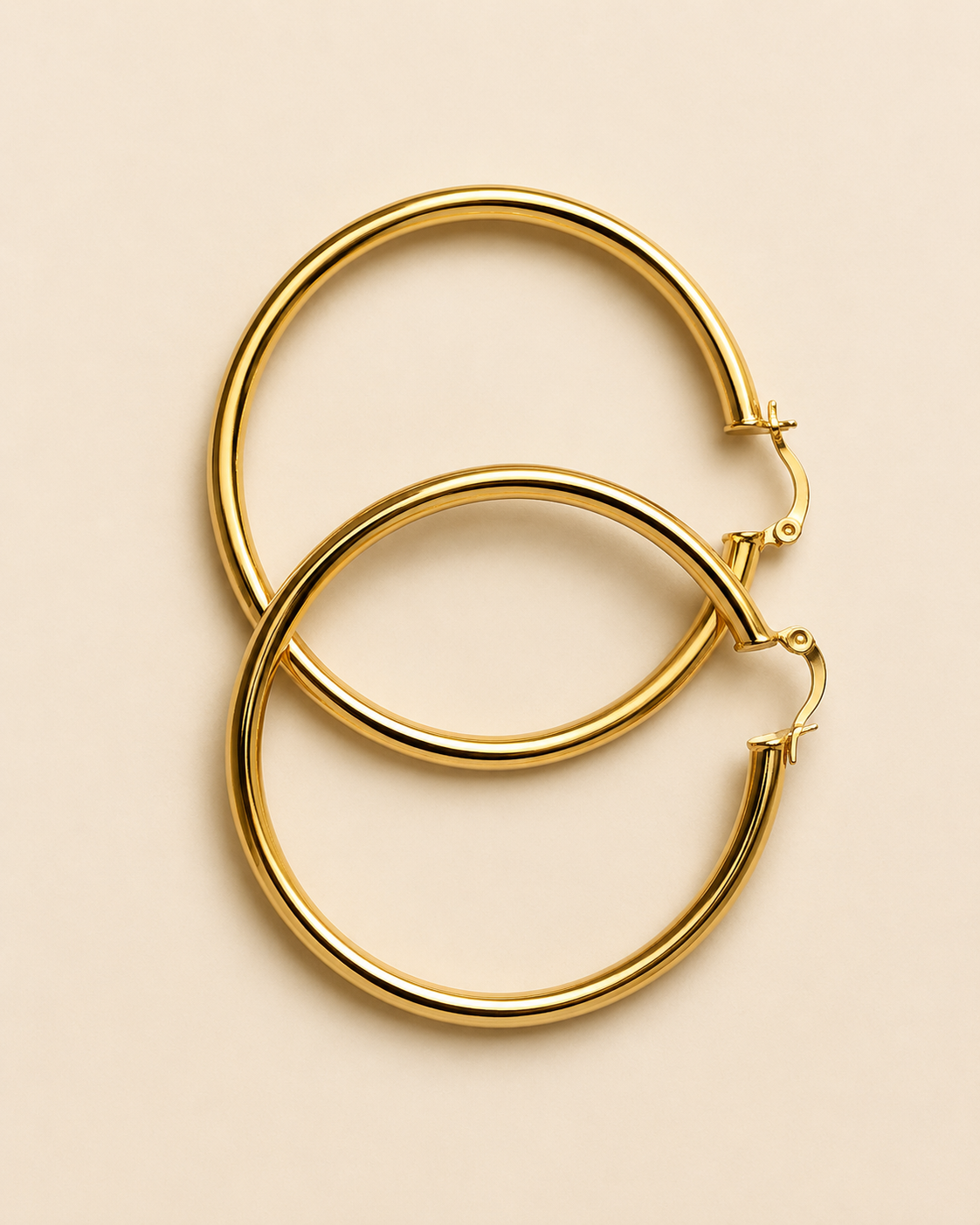Classic Gold Hoop Earrings