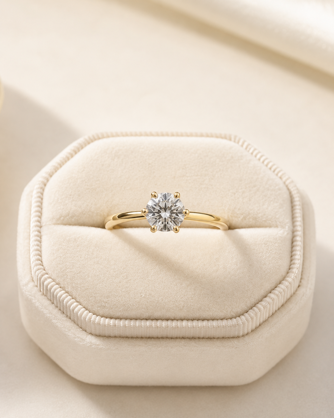 Aurora Classic Solitaire Ring
